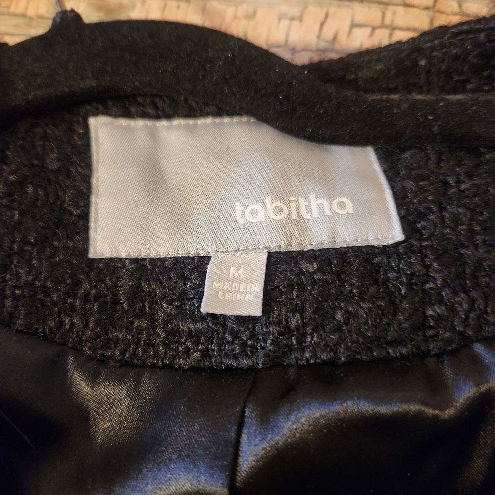 Tabitha Black Textured Jacket - image 3